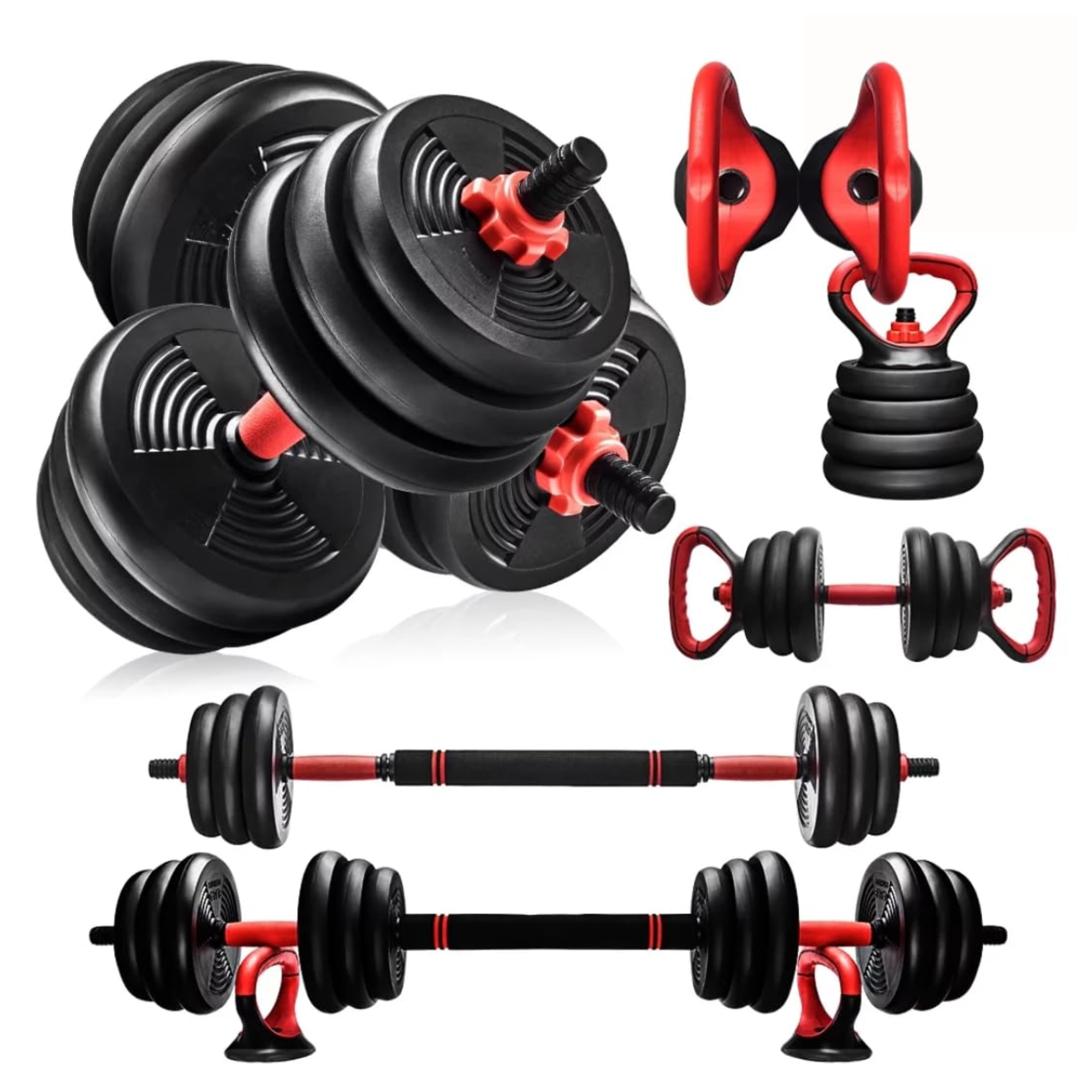 Burnlab 6 in 1 multifunctional weight training kit...